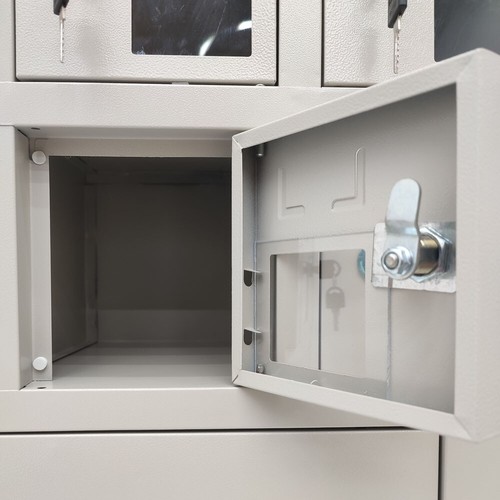 35*9 en 20 porte compartiment serrure à clés bureau gymnase rangement casier scolaire armoires - Photo 10 sur 14