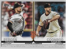 2019 Topps Update #US238 Travis Bergen Samuel Coonrod San Francisco Giants