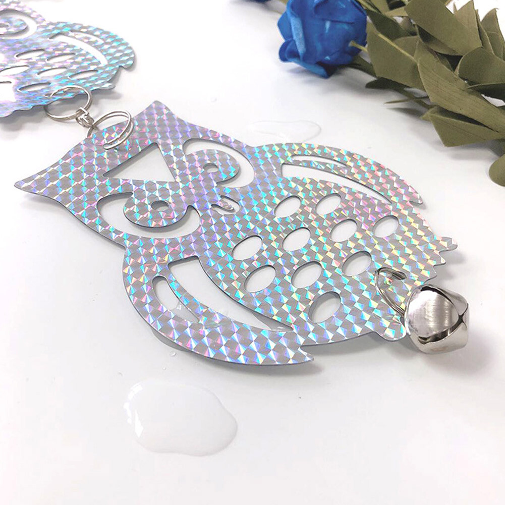 Bird Repellent Film Owl Reflective Flashing Garden Brids Pigeon Crow