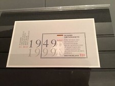 Germany Basic Law  mint never hinged Stamp  sheet R23195