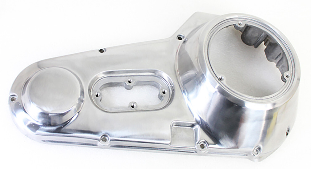 ✨Harley-Davidson ポイントカバー FX Polished PRIMARY OUTER COVER for 1965 - 1984 Harley Panhead