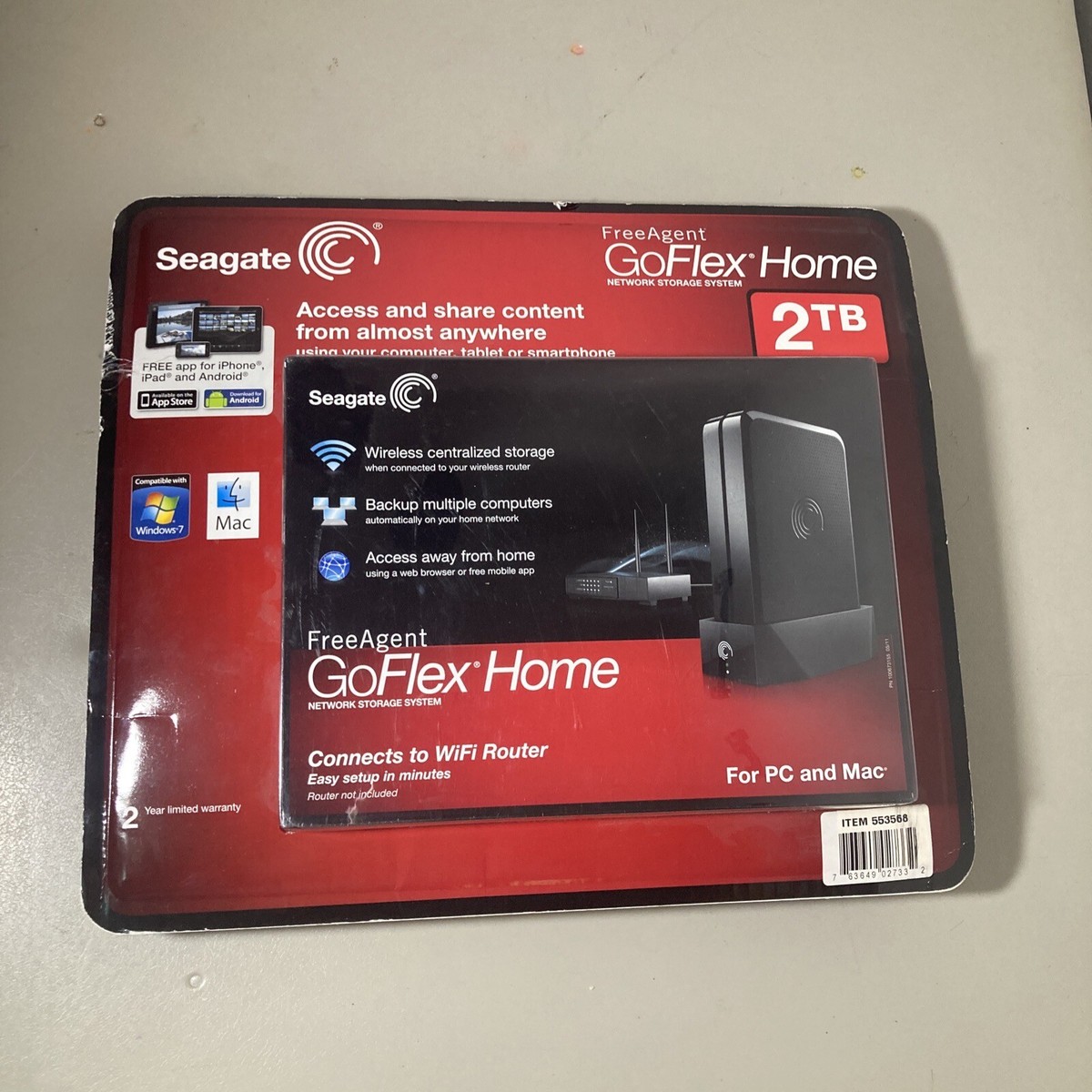 Seagate FreeAgent GoFlex Home 2TB External External Hard Drive