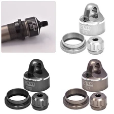 Aluminum 7075 Shock Cap Set For LOSI 1/4 Promoto-MX Motorcycle RTR, FXR-LOS06000