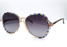 Vintage Wilshire Designs WO873 Multi-Color Oval Sunglasses W/NEW LENSES 
