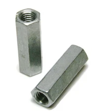 Coupling Nuts Hot Dip Galvanized Rod Coupling Hex Nuts 1/4"-20 through 1/2"-13