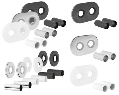 Heizungsrohr Rosetten 10 Stück - Weiße Abdeckungen Für Heizkörperrohre