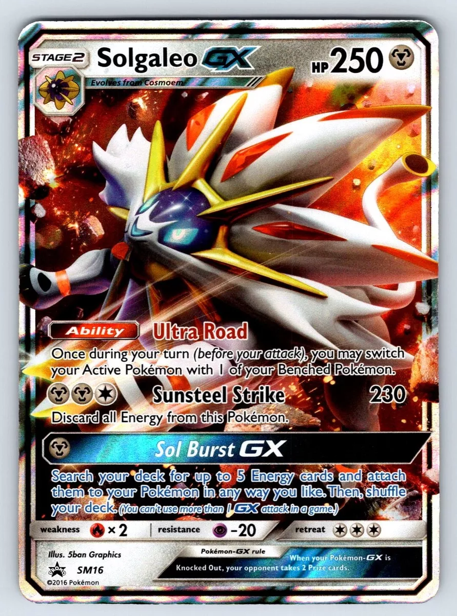 Solgaleo GX (SM16) [Sun & Moon: Black Star Promos]