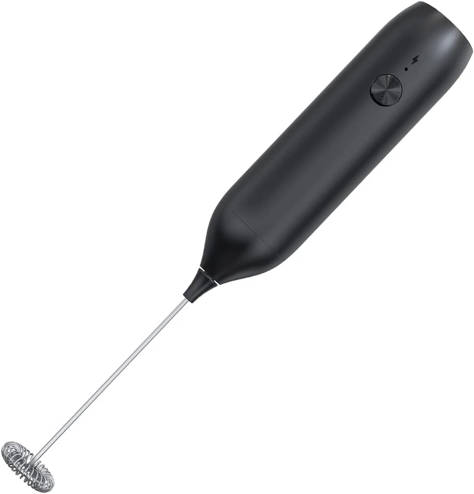 Milk Frother Handheld,  Rechargeable Frother for Coffee, Electric Whisk Drink Mi