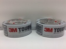 2 - 3M Tough Duct Tape 1.88" W x 45 YD Length Thick Strong Reinforced