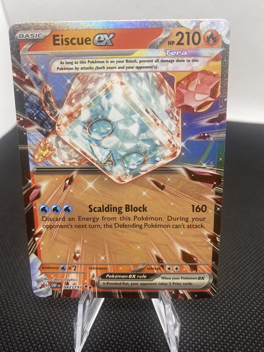 eiscue ex pokemon card value Pokemon  Eiscue ex (Alt Full Art)