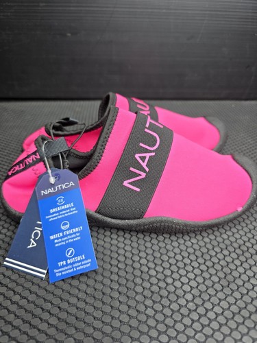 Nautica Neón Rosa/Negro Rawan Niñas Zapatos Agua - Imagen 5 de 8