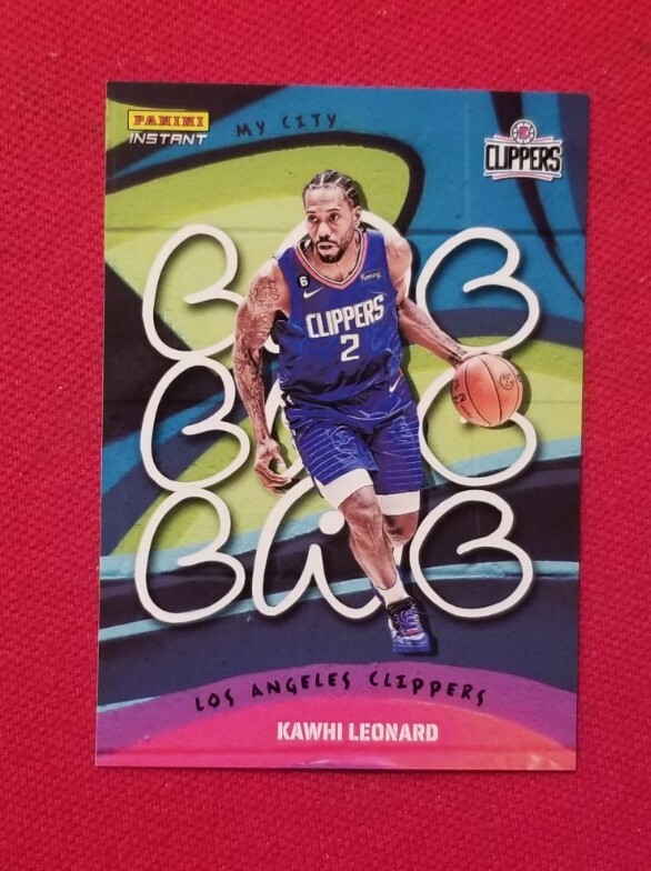 2022-23 Panini Instant Kawhi Leonard My City MY-6 SP 1485 LA Clippers Basketball Card