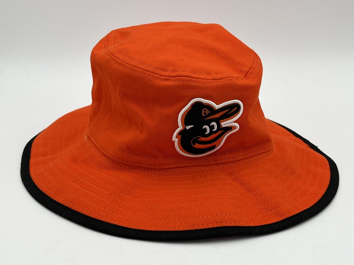 ハーレイダビッドソン Baltimore Orioles Miller Lite Bucket Hat Reversible Orange White
