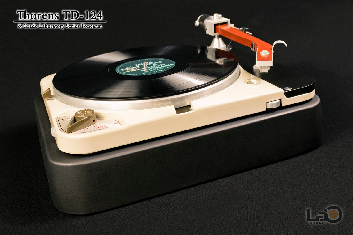 トルネード Thorens TD-124 & GRADO Laboratory Tonearm Shure V15 II (Worldwide
