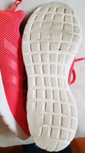 Adidas Ortholite Shoes US 10 Reddish Orange White Soles & Sides Mesh Fabric - Bild 11 von 12