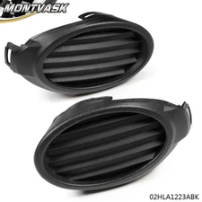 New Fit For 2012-2014 Ford Focus Front Bumper Fog Light Hole Cover Insert Pair