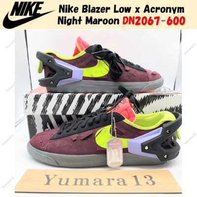 Nike Blazer Low x Acronym Night Maroon DN2067-600 Herren Gr.