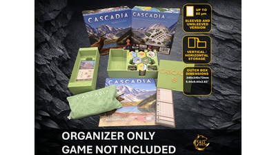Cascadia Organizer - 3D gedruckter Einsatz