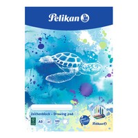 Pelikan Zeichenblock C3/20, DIN A3, 100 G/Qm, 20 Blatt 1 Bis 60X Spare Bis 74%