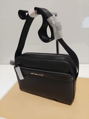 Michael Kors Cooper 37F2LCOC5L Herren Umhängetasche Schwarz