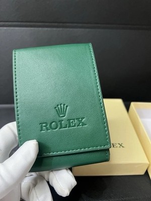 C*༉様 ROLEXアクセサリーケース Rolex Case Leather Travel Pouch Service Center Premium Version