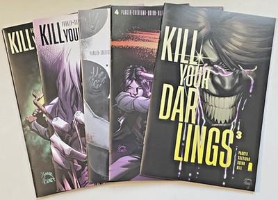 Image Comics KILL YOUR DARLINGS 5 BOOK LOT # 3 4 5 6 8 Ethan Parker VF 2023