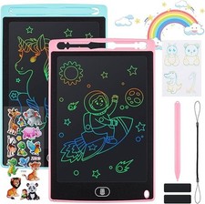 2 Pack of 8.5 Inch LCD Writing Tablets, LCD Drawing Tablet with Color screen
