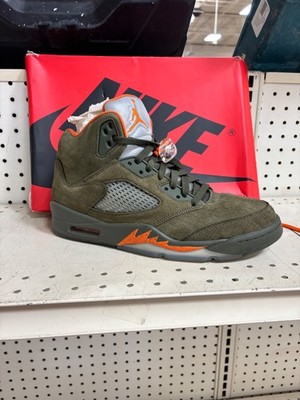 Size 10 - Air Jordan 5 Retro 2024 Olive