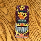 Hot Wheels Rodger Dodger Purple Orange Yellow Diecast Car Flames 1970