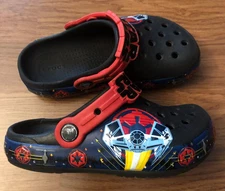 Star Wars Iconic Crocs Comfort Kids US Size 11--FREE SHIPPING!