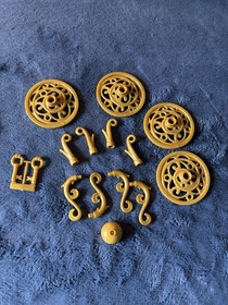Lego Disney Princess 41146 Replacement Parts Cinderella Gold Carriage Wheels etc