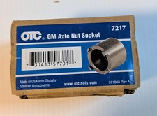 Otc 7217 Gm Axle Nut Socket Automotive Mechanic Specialty Tool New 15206