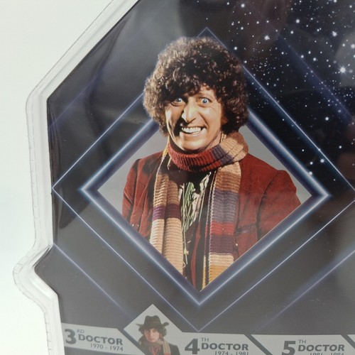 Figura Doctor Who Cuarto Dr con Cabeza Intercambiable y Destornillador Sónico NUEVO 4º Tom Baker - Imagen 11 de 18