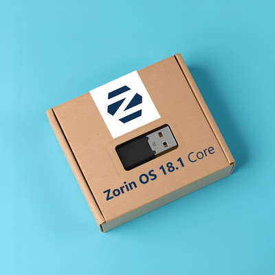 Zorin OS 18.1 Core USB Live/Installationsmedium