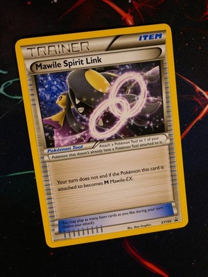 LP Pokemon MAWILE SPIRIT LINK Card XY BLACK STAR PROMO Set XY105 Non-Holo