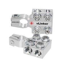 Battery Terminal Connectors 8 Way Lead Acid SAE DIN EN Extender 8 to 4/0 AWG
