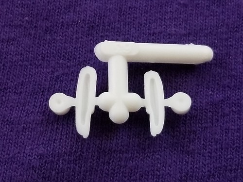 1955 Chevrolet Bel Air REAR ARMRESTS from AMT 1:25 Model Kit 55 - Picture 5 of 8