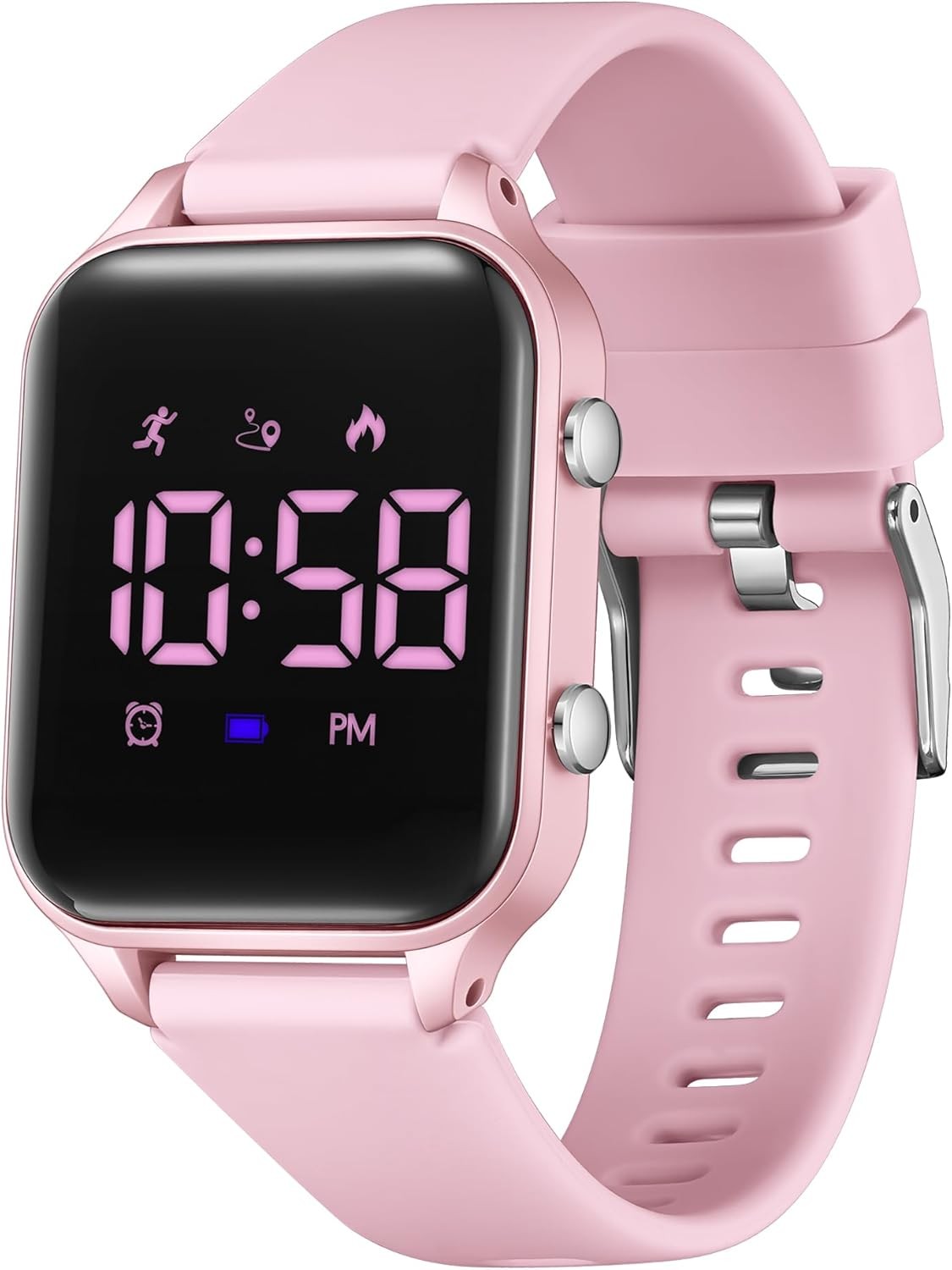 L LAVAREDO Kids Digital Watch Waterproof Sport Pedometer Ala