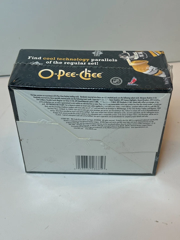 2007-08 O-Pee-Chee Box Hockey Sealed Box - Image 4 of 4