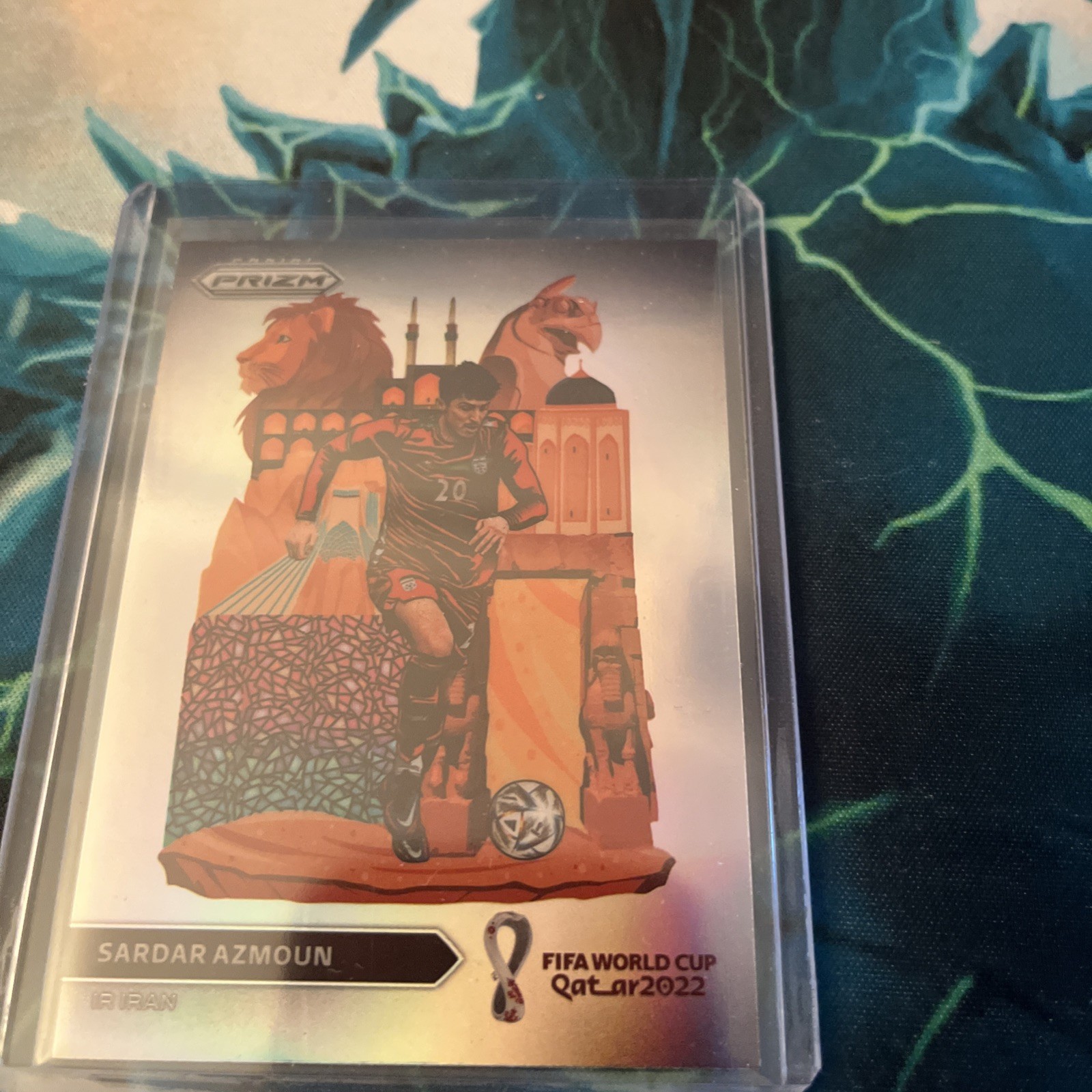 2022 Panini Prizm World Cup National Landmarks #13 Sardar Azmoun