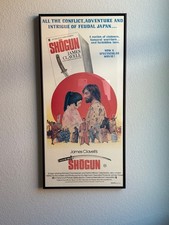 Shogun (1980) Locandina Film Originale (Incorniciata) - James Clavell, Rara!
