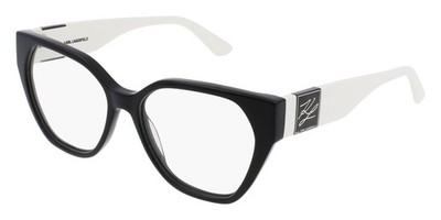 Karl Lagerfeld KL6053 (004) black/white 54/16/140 Damen Brillen