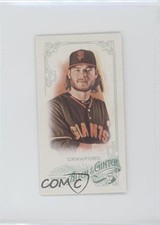 2015 Topps Allen & Ginter's Mini Ginter Flag Back 3/25 Brandon Crawford #53 0o9
