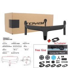 Full Internal Cable Routing Road Bicycle Carbon Integrated Cockpit Di2 Handlebar