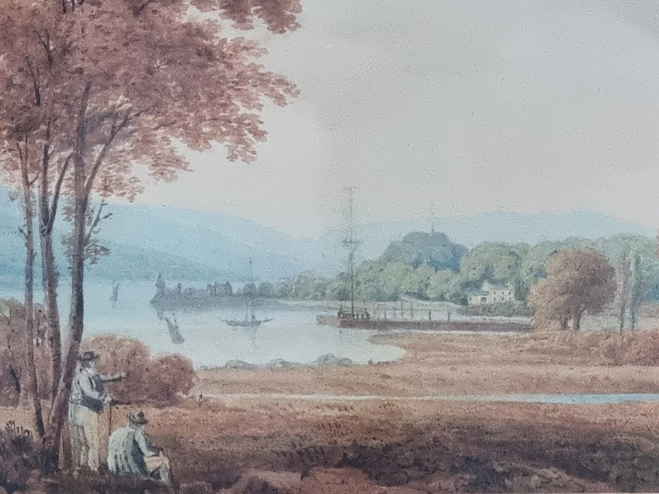 Exquisitely Detailed John Varley b.1778 Early English Watercolour Unsigned - Image 2 of 4