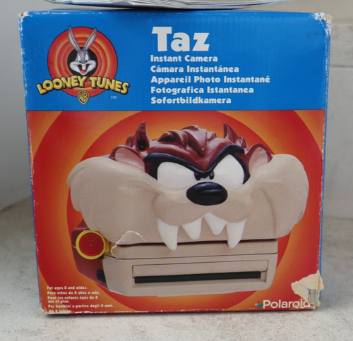 Polaroid Looney Tunes Tasmanian Devil "Taz" 1999 600 limited edition working - Imagen 13 de 19