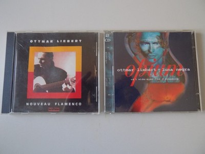 2 CD Ottmar Liebert Noveau Flamenco + Liebert + Luna Negra - Opium