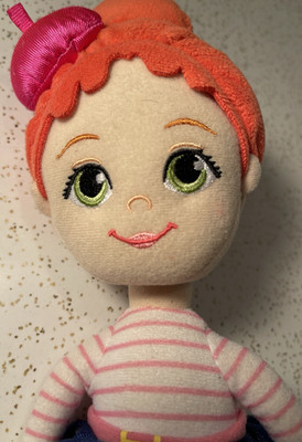 Disney Fancy Nancy 11  Lets Play Embroidered Face Plush Toy Doll