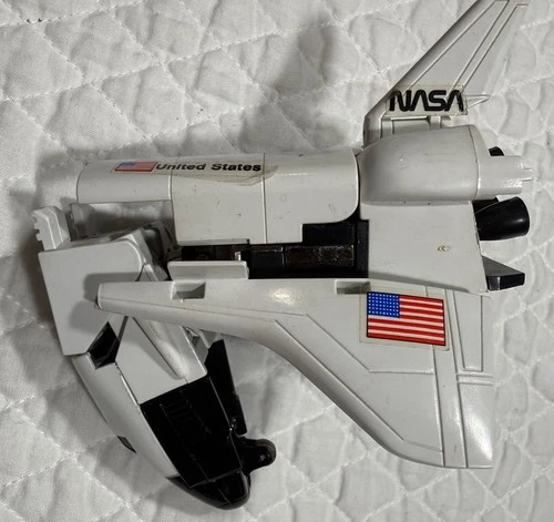 1985 BANDAI NASA Super GoBots Spay-C VINTAGE Robot Space Shuttle Transformer