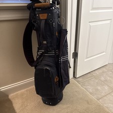 Sun Mountain Golf Mid-Stripe Stand Bag - Navy Blue